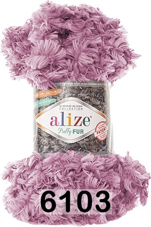 Пряжа Alize Puffy Fur