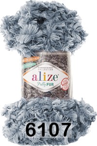 Пряжа Alize Puffy Fur