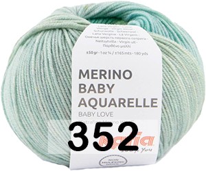 Пряжа Katia MERINO BABY AQUARELLE