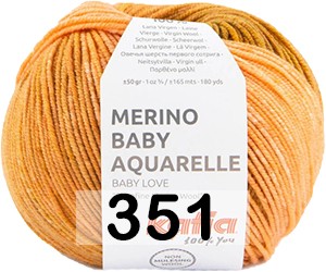 Пряжа Katia MERINO BABY AQUARELLE