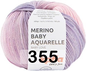 Пряжа Katia MERINO BABY AQUARELLE