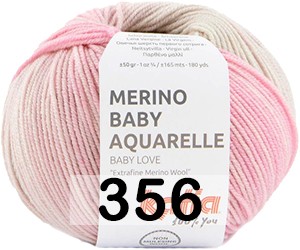 Пряжа Katia MERINO BABY AQUARELLE