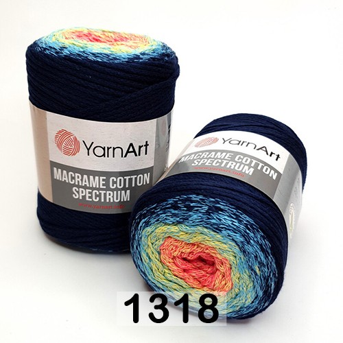 Пряжа Yarnart Macrame Cotton Spectrum