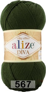 Пряжа Alize Diva