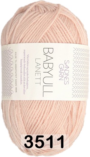 Пряжа Sandnes Garn Babyull lanett