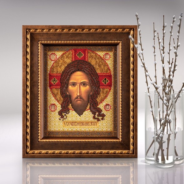 Набор для вышивания бисером Радуга Бисера В-149 Спас Нерукотворный, 19*25 см