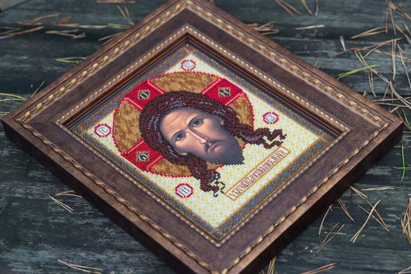 Набор для вышивания бисером Радуга Бисера В-149 Спас Нерукотворный, 19*25 см