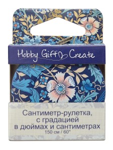 Сантиметр-рулетка, с градацией в дюймах и сантиметрах