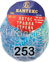 Пряжа Камтекс Лотос Травка Стрейч