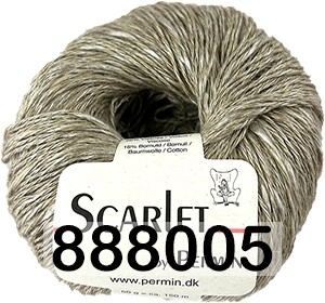Пряжа Permin Scarlet