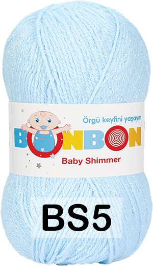 Пряжа Nako Bonbon Baby Shimmer