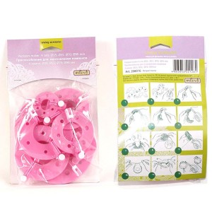 ПРИСПОСОБЛЕНИЕ ДЛЯ ИЗГОТОВЛЕНИЯ ПОМПОНОВ 4 РАЗМЕРА