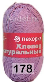 Пряжа Пехорка Хлопок натуральный