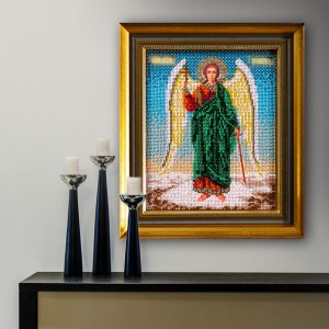 Набор для вышивания бисером Радуга Бисера В-160 Ангел Хранитель, 18*22 см