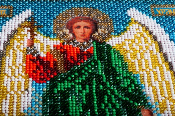 Набор для вышивания бисером Радуга Бисера В-160 Ангел Хранитель, 18*22 см в Нижнем Новгороде