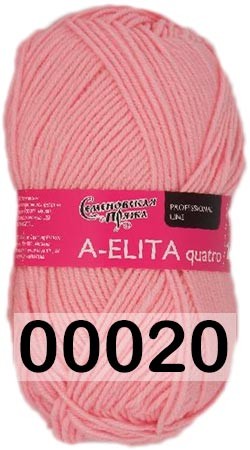 Пряжа Семеновская A-elita quatro / Аэлита кватро
