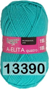 Пряжа Семеновская A-elita quatro / Аэлита кватро