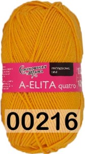 Пряжа Семеновская A-elita quatro / Аэлита кватро