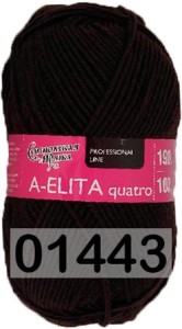 Пряжа Семеновская A-elita quatro / Аэлита кватро
