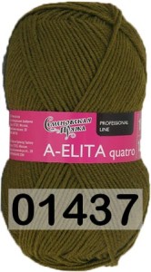 Пряжа Семеновская A-elita quatro / Аэлита кватро