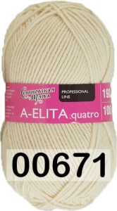 Пряжа Семеновская A-elita quatro / Аэлита кватро
