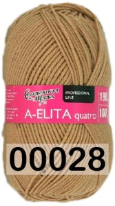Пряжа Семеновская A-elita quatro / Аэлита кватро