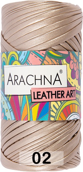 Пряжа Arachna Leather Art