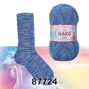 Пряжа Nako Boho Desen