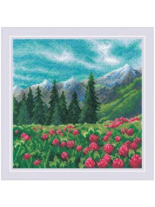 Набор для вышивания Риолис 2131 Горный клевер, 20*20 см