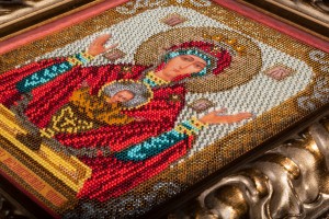 Набор для вышивания бисером Радуга Бисера В-165 Богородица Неупиваемая Чаша, 20*24 см