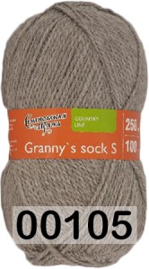 Пряжа Семеновская Grannys Sock S / Бабушкин носок ПШ