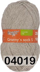 Пряжа Семеновская Grannys Sock S / Бабушкин носок ПШ
