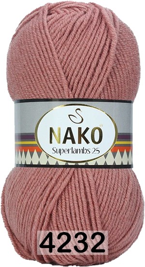 Пряжа Nako Superlambs 25