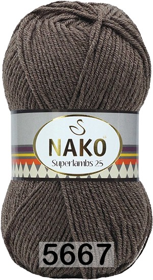 Пряжа Nako Superlambs 25