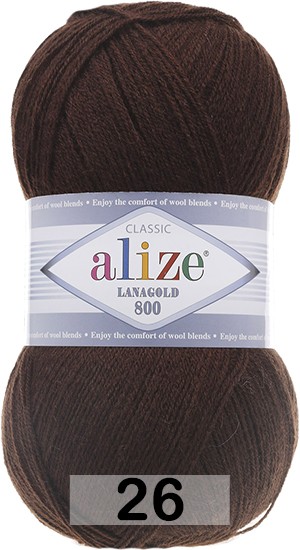 Пряжа Alize Lanagold 800