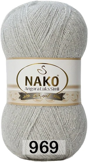 Пряжа Nako Angora Luks Simli