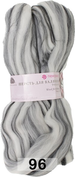 Пряжа Пехорка Шерсть для валяния тонкая