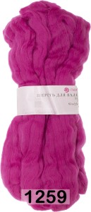 Пряжа Пехорка Шерсть для валяния тонкая