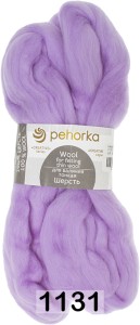 Пряжа Пехорка Шерсть для валяния тонкая