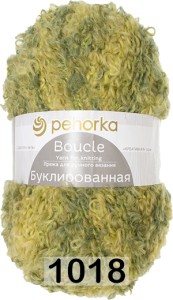 Пряжа Пехорка Буклированная