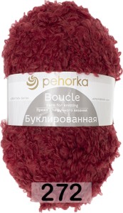 Пряжа Пехорка Буклированная