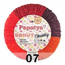 Пряжа Kamgarn DONUT CHUNKY PAPATYA