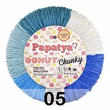 Пряжа Kamgarn DONUT CHUNKY PAPATYA