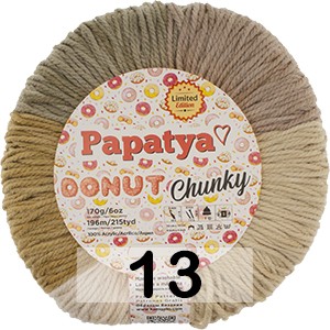 Пряжа Kamgarn DONUT CHUNKY PAPATYA