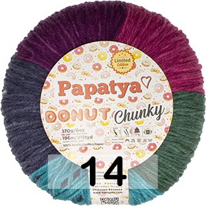 Пряжа Kamgarn DONUT CHUNKY PAPATYA
