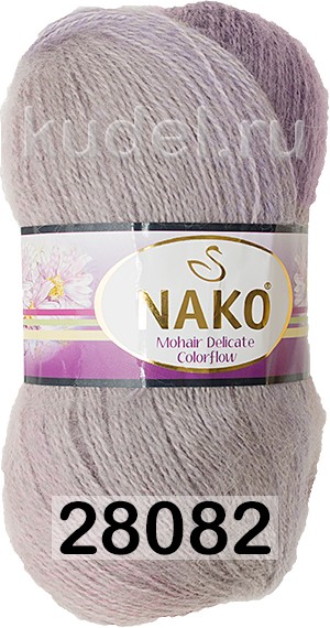 Пряжа Nako Mohair Delicate Colorflow