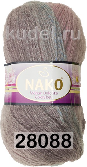 Пряжа Nako Mohair Delicate Colorflow