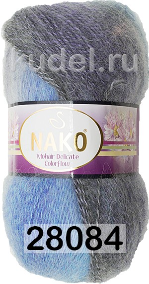 Пряжа Nako Mohair Delicate Colorflow