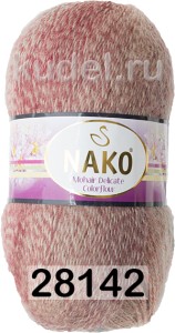 Пряжа Nako Mohair Delicate Colorflow