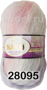 Пряжа Nako Mohair Delicate Colorflow